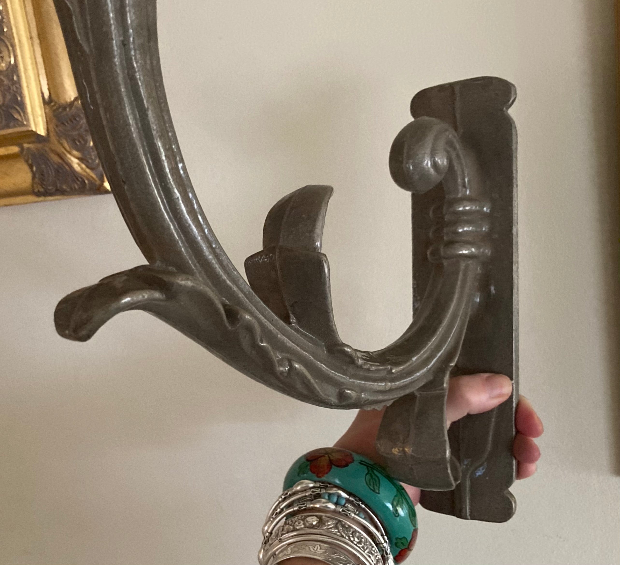 Wall Light Bracket Antique Reclaimed Decorative Shabby Chic Metal Light Fixture