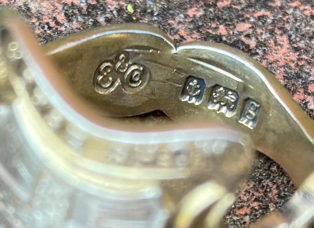 Antique 1907 International Horse Show Men’s Ring Equestrian Interest Reworked Elkington Silver Spoon Full Hallmarks
