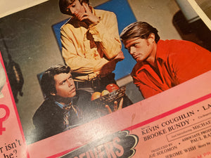 The Gay Deceivers Lobby Card 1969 Movie Memorabilia Vintage Film Advertising