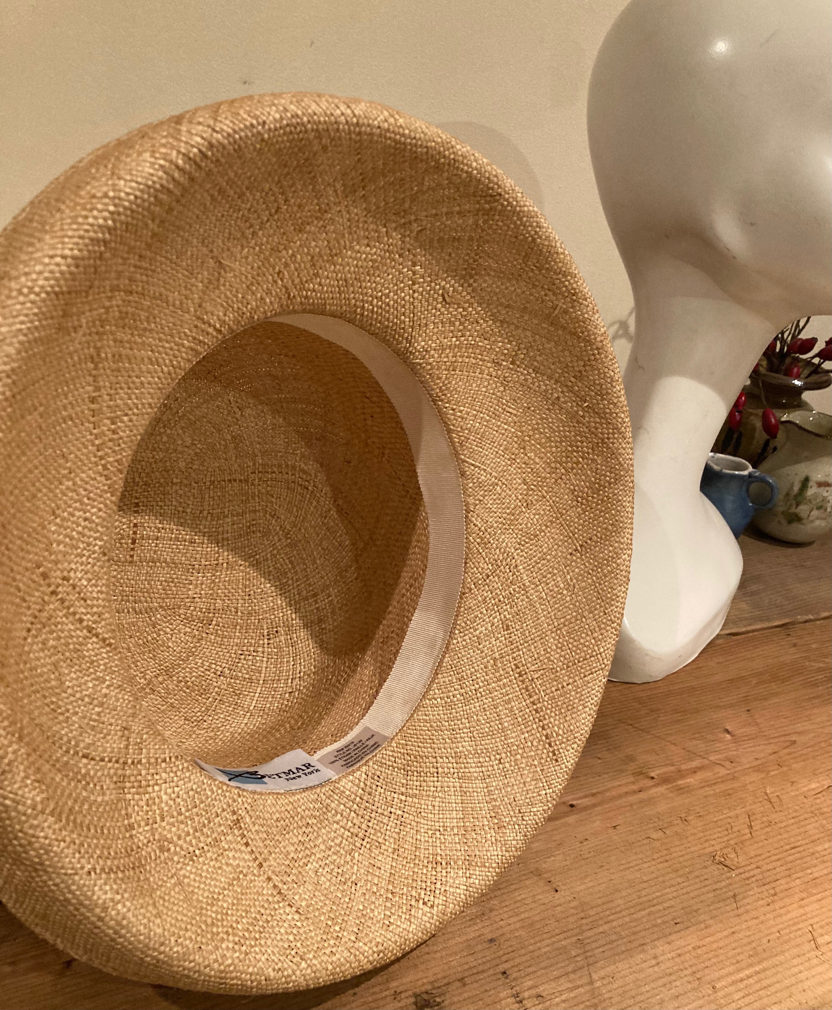 Winter Wedding Hat Special Occasion Neutral Straw Country Chic from