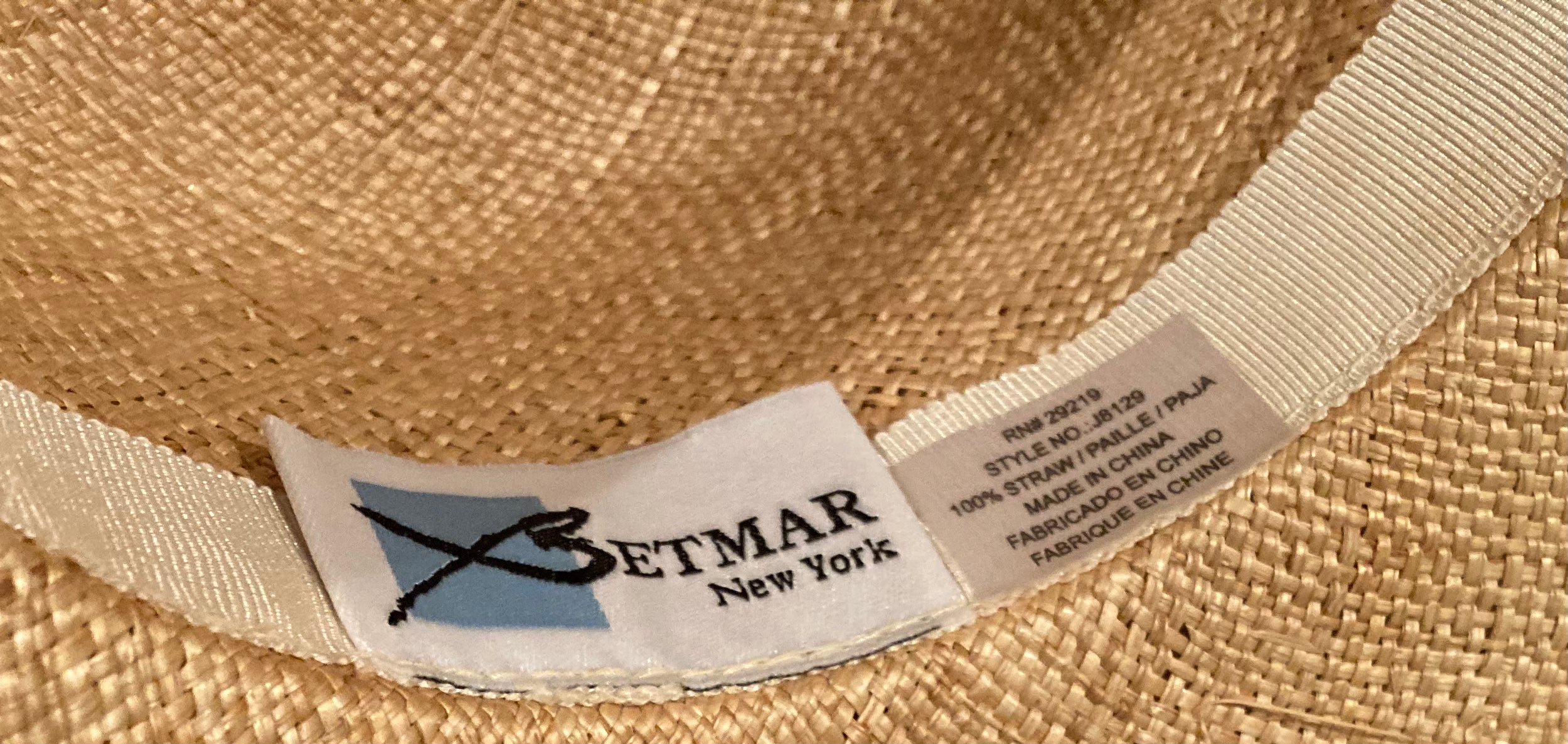 Winter Wedding Hat Special Occasion Neutral Straw Country Chic from