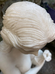 Greek Goddess Water Bearer Garden Statue /  Sculpture Composite Marble