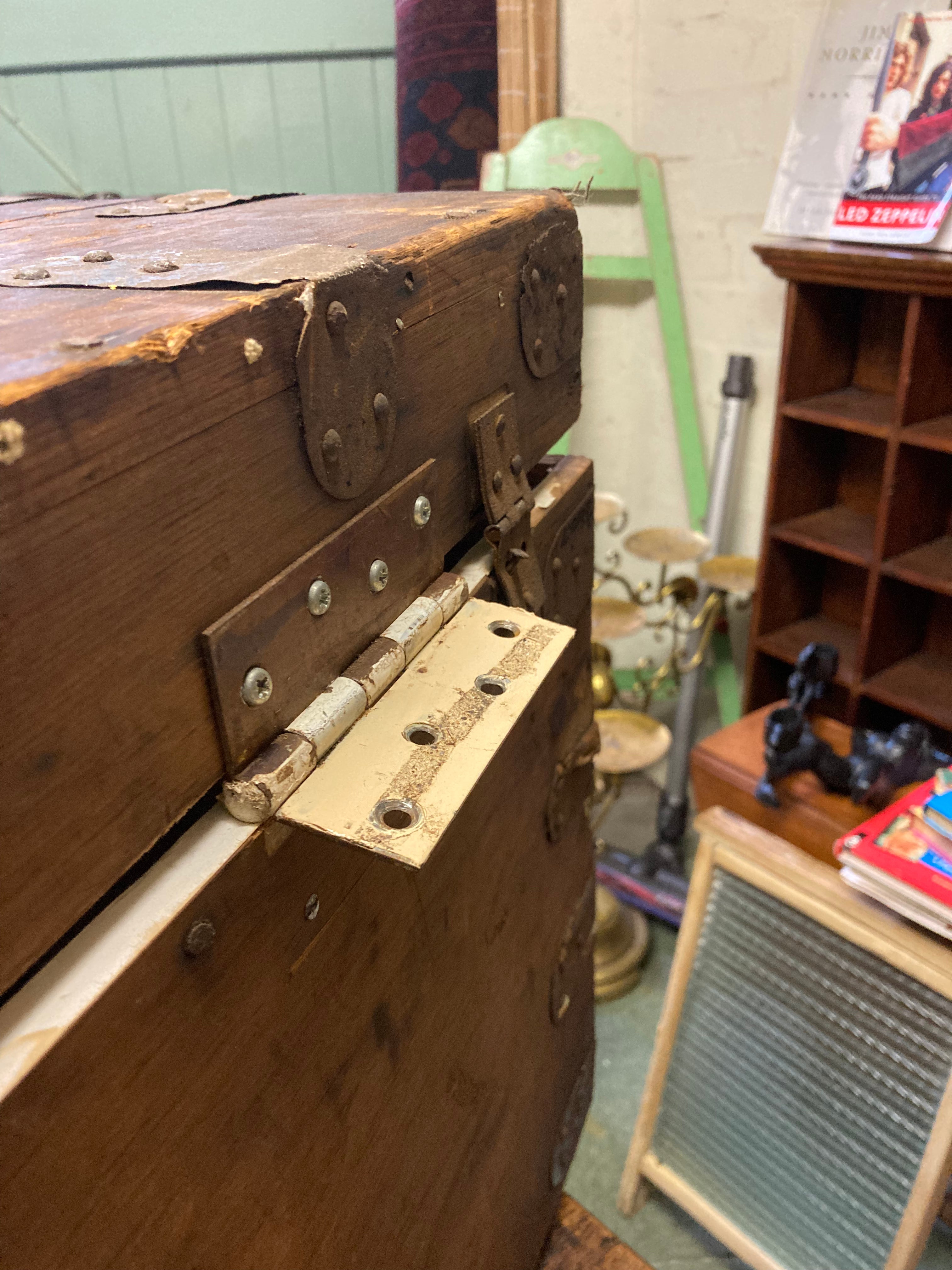 Rustic Reclaimed Pine Box / Trunk